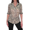 David Cline Aleksandra Roll-Up Sleeve Top - Skin