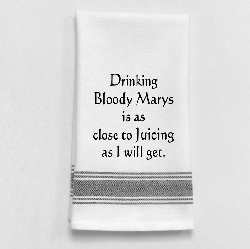Wild Hare Designs - BB-D-75  Drinking Bloody Marys is as close to juicing...