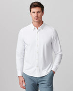 Rhone Men's Commuter Classic Fit Sport Shirt - Business White