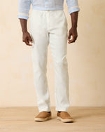 Tommy Bahama Beach Coast Linen Blend Elastic Pull On Pants - Continental*