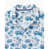 Tommy Bahama Men's Big & Tall Bahama Coast Palm Scape Polo Shirt - Azul Mar