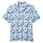 Tommy Bahama Men's Big & Tall Bahama Coast Palm Scape Polo Shirt - Azul Mar