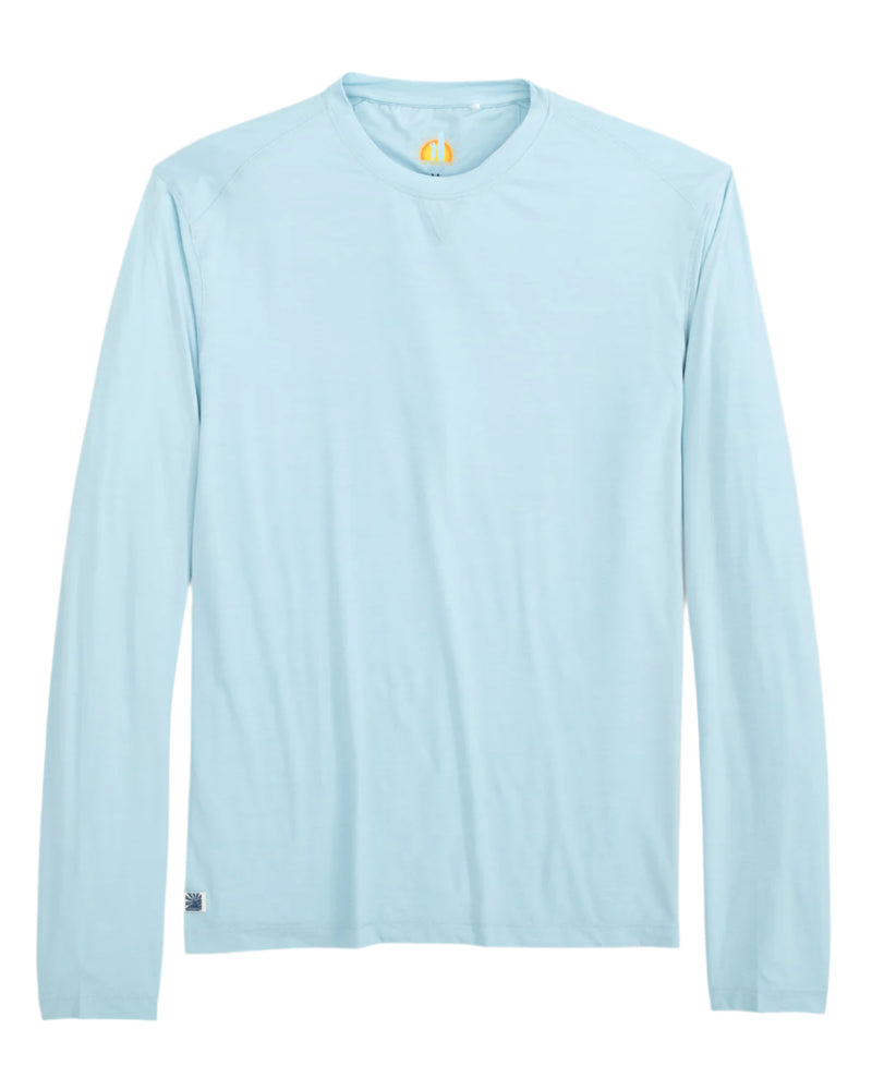 Johnnie-O Basin Prep-Formance Long Sleeve T-Shirt - Placid