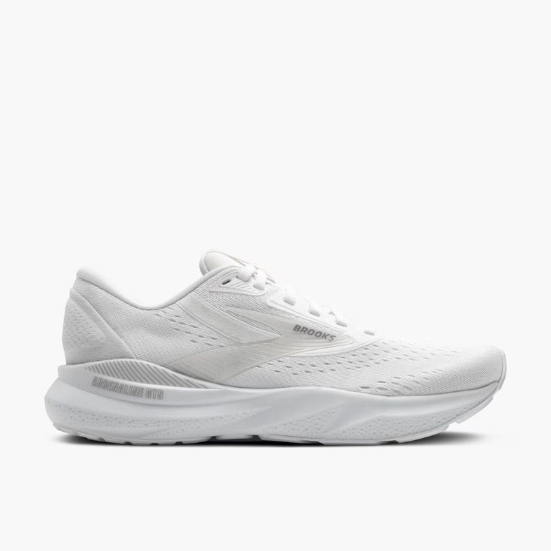 Brooks Womens Adrenaline GTS 24 Shoes - White / Oyster / Alloy