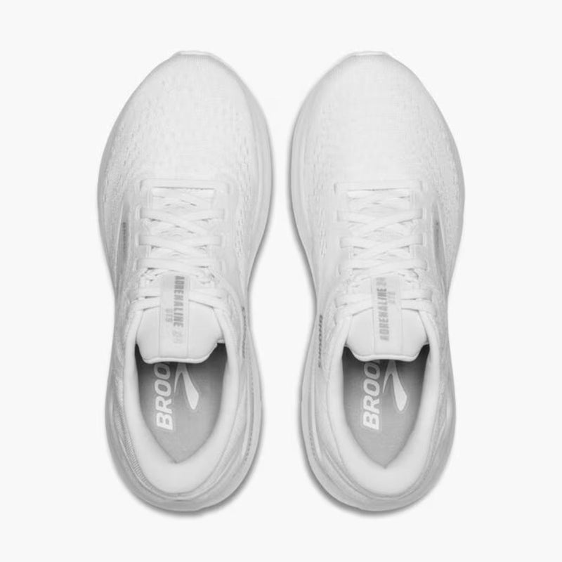 Brooks Womens Adrenaline GTS 24 Shoes - White / Oyster / Alloy