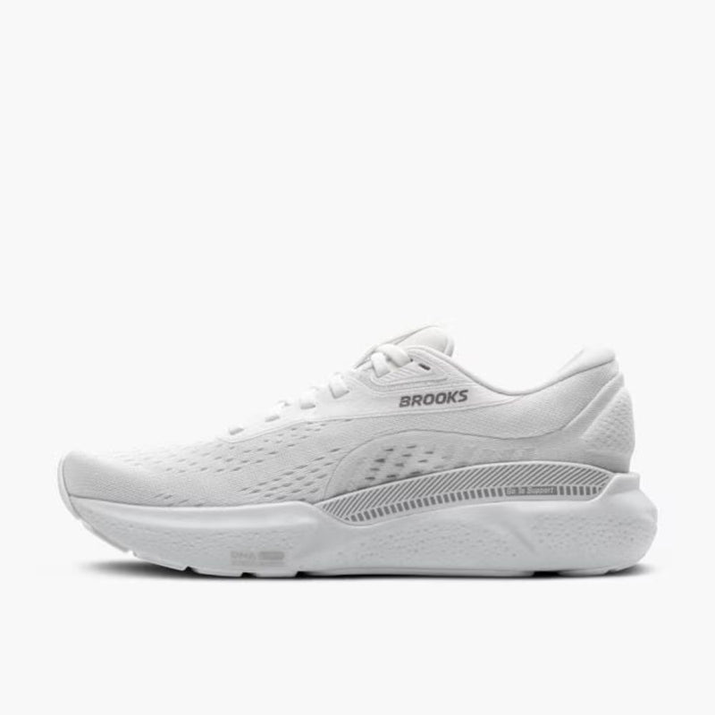 Brooks Womens Adrenaline GTS 24 Shoes - White / Oyster / Alloy