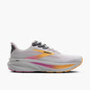Brooks Womens Ghost 17 Shoes - Oyster / Apricot / Pink