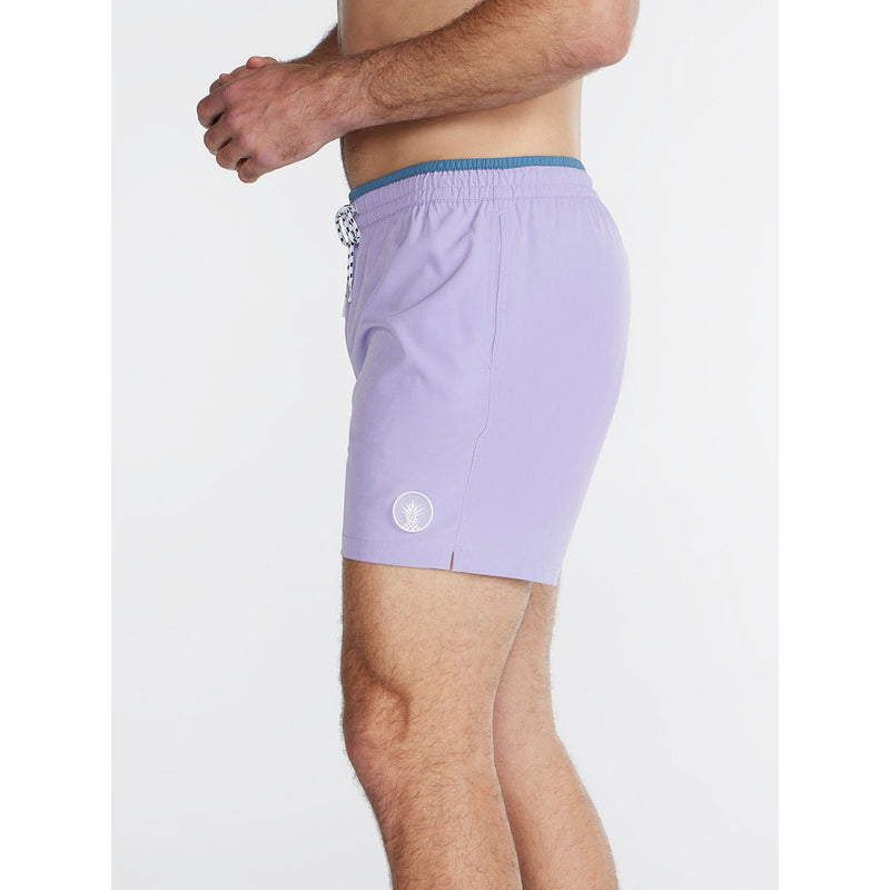 Chubbies 5.5-Inch The Love-nders Swim Trunks - Light/Pastel Purple