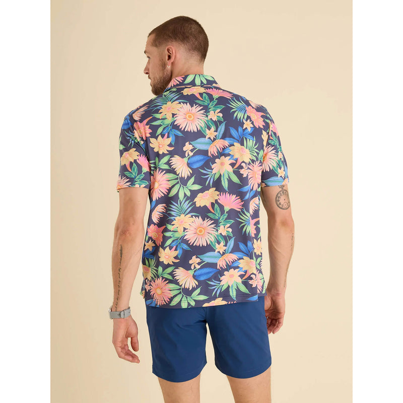 Chubbies The Big Bloomer Polo Shirt - Navy