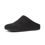 FitFlop Chrissie Felt Slippers - Black