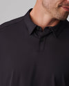 Rhone Men's Commuter Polo Shirt - Black