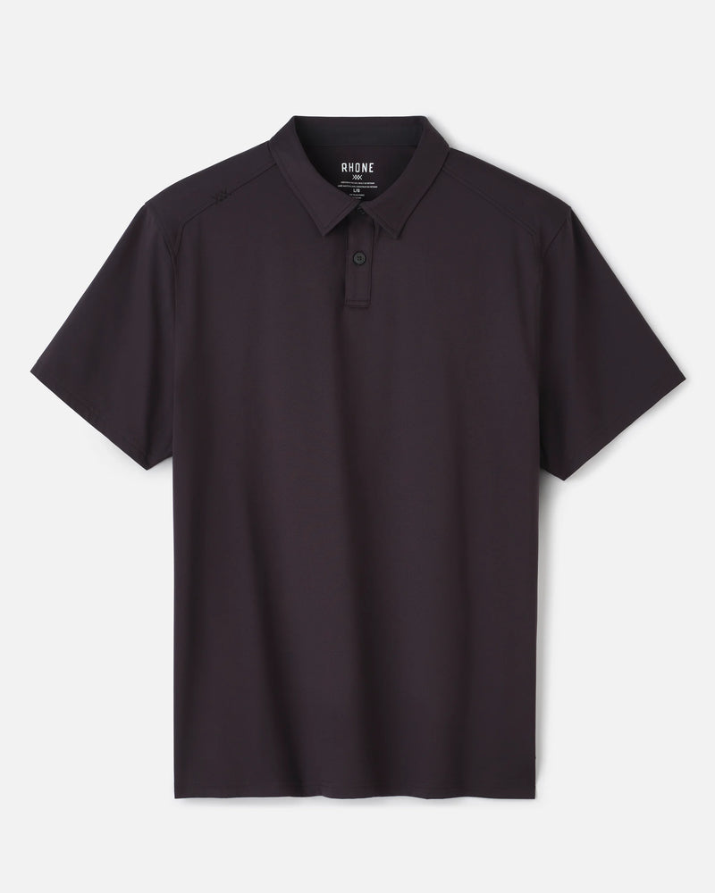 Rhone Men's Commuter Polo Shirt - Black