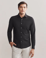 Rhone Men's Commuter Classic Fit Sport Shirt - Black