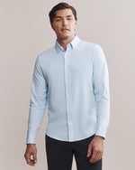Rhone Men's Commuter Classic Fit Sport Shirt - Business Blue