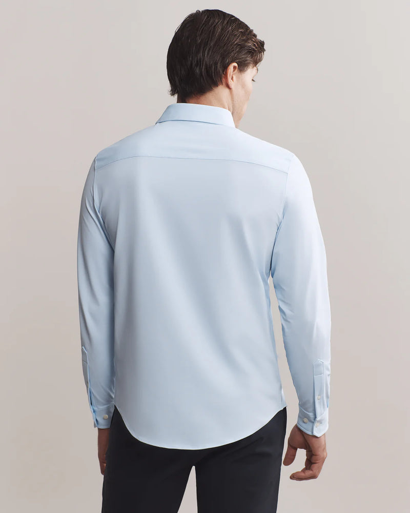 Rhone Men's Commuter Classic Fit Sport Shirt - Business Blue