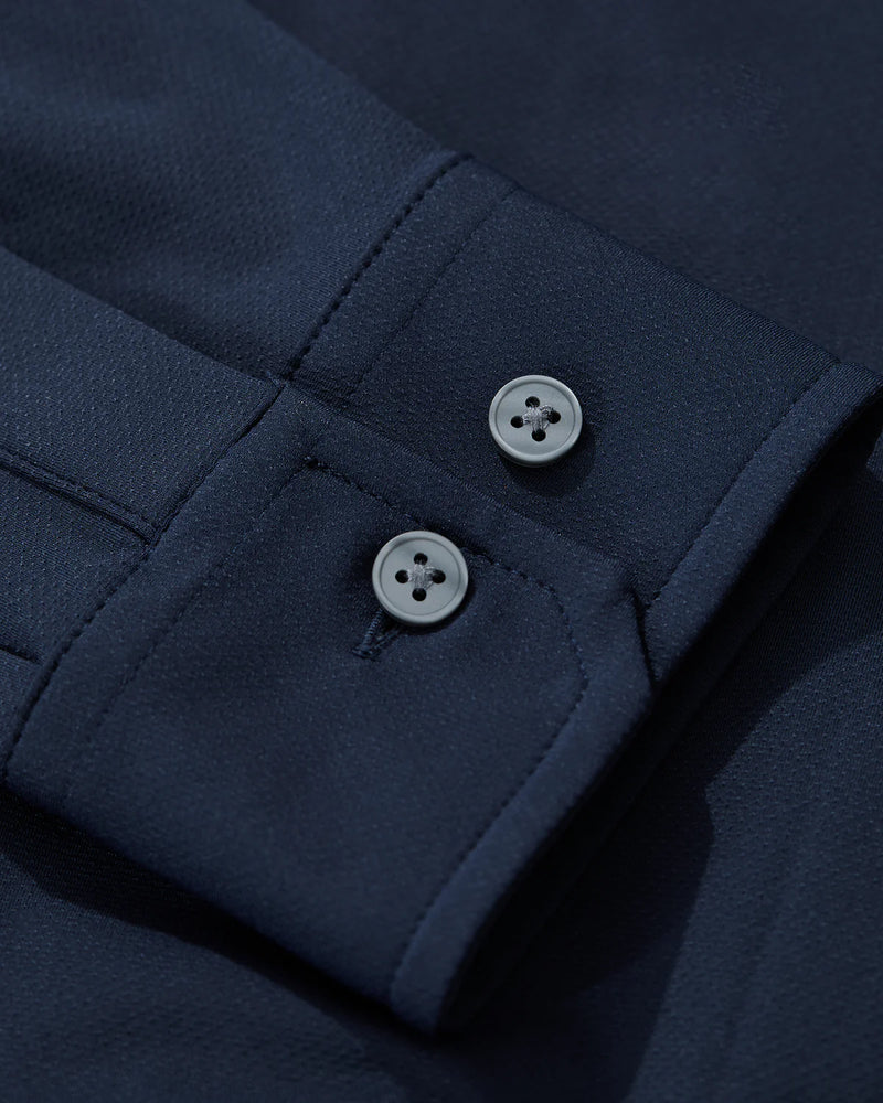 Rhone Men's Commuter Classic Fit Sport Shirt - True Navy