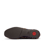 FitFlop Delicato Leopard Suede Mary Janes - Chocolate Mix