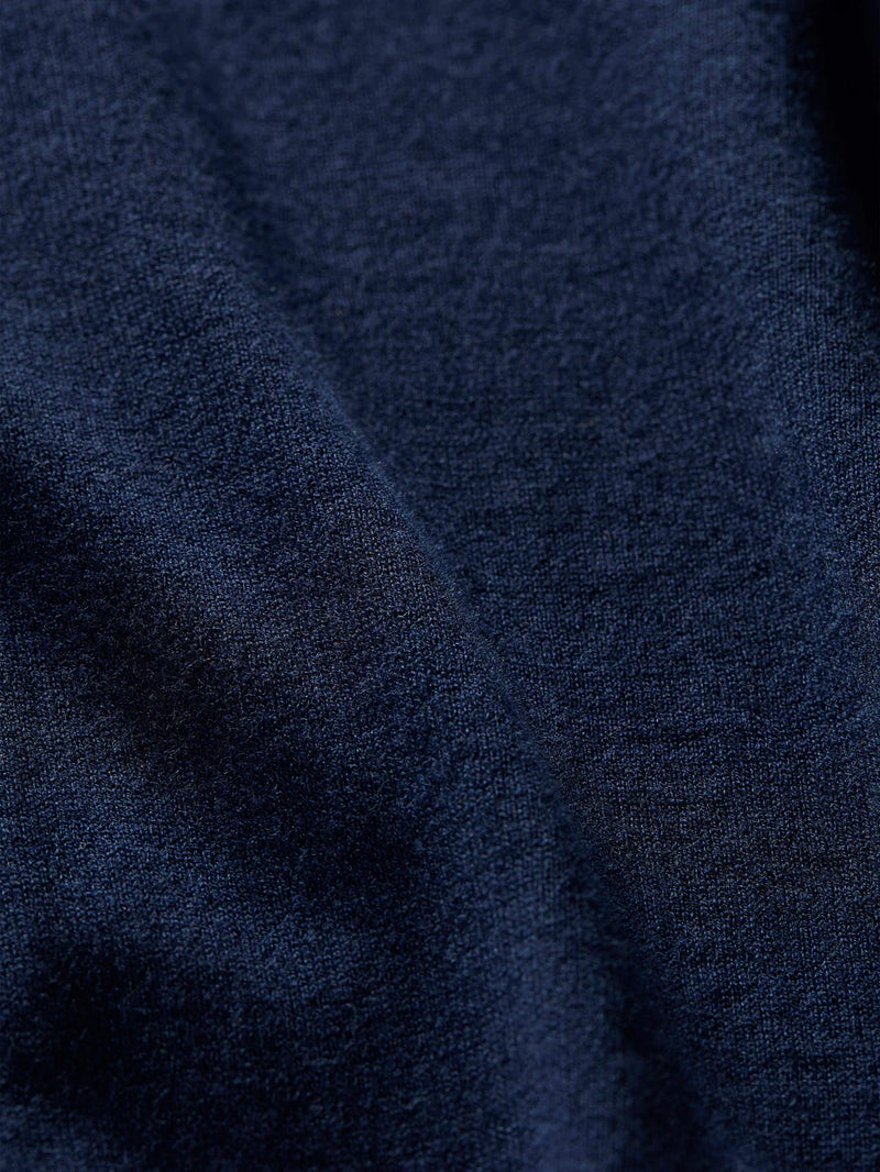 Faherty Movement Crewneck Sweater - Marine Navy*