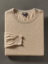 Faherty Movement Crewneck Sweater - Soft Dune Heather