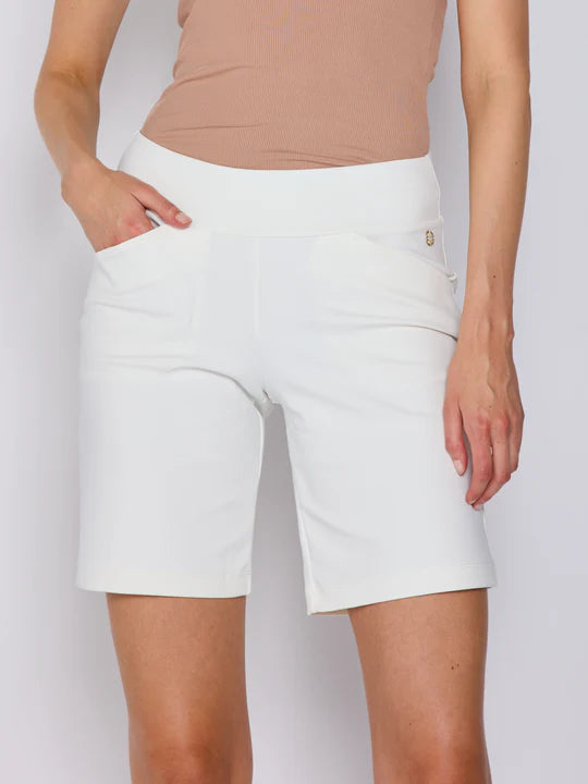 G Lifestyle 14-Inch Active Short - White