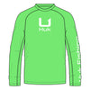 Huk Icon Long Performance Crew T-Shirt - Summer Green