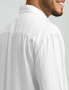 Huk Tide Point Long Sleeve Sport Shirt - White