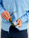 Huk Tide Point Long Sleeve Sport Shirt - Marolina Blue