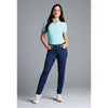 IBKUL Women's 28-Inch 5 Pocket Performance Pant - Midnight