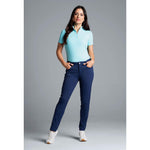 IBKUL Women's 28-Inch 5 Pocket Performance Pant - Midnight