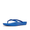 FitFlop Iqushion Sparkle Flip Flops Sandals - French Blue