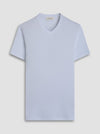 Bugatchi Holden Pima V-Neck T-Shirt - White