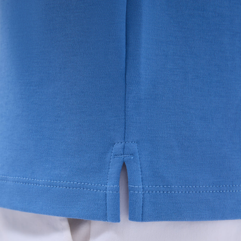 Bugatchi Holden Pima V-Neck T-Shirt - Classic Blue
