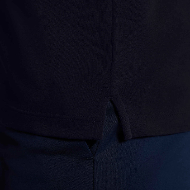 Bugatchi Holden Pima V-Neck T-Shirt - Navy