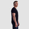 Bugatchi Holden Pima V-Neck T-Shirt - Navy
