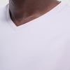 Bugatchi Holden Pima V-Neck T-Shirt - Platinum