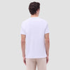 Bugatchi Holden Pima V-Neck T-Shirt - White