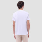 Bugatchi Holden Pima V-Neck T-Shirt - White