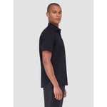 Bugatchi Ooohcotton Miles Short Sleeve Sport Shirt - Black*