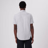 Bugatchi Ooohcotton Miles Short Sleeve Sport Shirt - Silver*