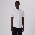 Bugatchi Ooohcotton Miles Short Sleeve Sport Shirt - White*