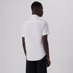 Bugatchi Ooohcotton Miles Short Sleeve Sport Shirt - White*