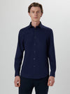 Bugatchi Ooohcotton Solid Sport Shirt - Navy*