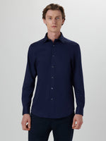 Bugatchi Ooohcotton Solid Sport Shirt - Navy*