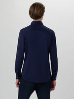 Bugatchi Ooohcotton Solid Sport Shirt - Navy*