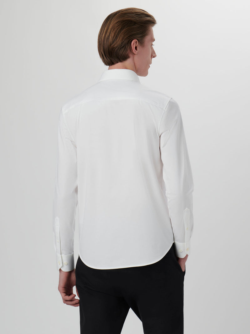 Bugatchi Ooohcotton Solid Sport Shirt - White*