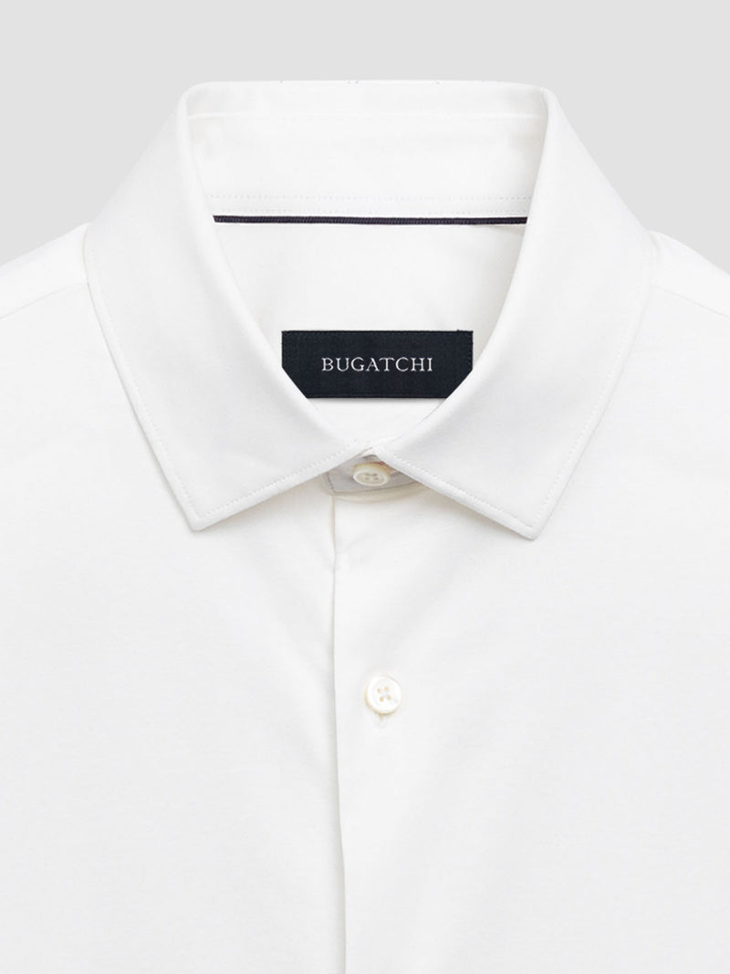 Bugatchi Ooohcotton Solid Sport Shirt - White*