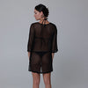J Valdi Bora Scoop Neck Tunic Coverup - Black