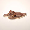 Johnnie-O Boardwalk Leather Sandals - Tan