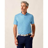 Johnnie-O Men's Tundra Featherweight Performance Polo Shirt - Palisades Blue