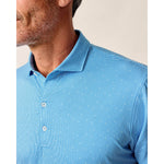 Johnnie-O Men's Tundra Featherweight Performance Polo Shirt - Palisades Blue